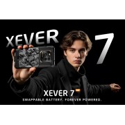 RUGONE smartphone Xever 7, 6.67", 12/512GB, 5G, 5550mAh, IP68/IP69K/MIL-STD-810H, μαύρο