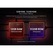 RUGONE smartphone Xever 7, 6.67", 12/512GB, 5G, 5550mAh, IP68/IP69K/MIL-STD-810H, μαύρο