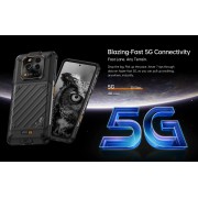 RUGONE smartphone Xever 7, 6.67", 12/512GB, 5G, 5550mAh, IP68/IP69K/MIL-STD-810H, μαύρο