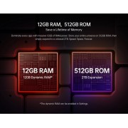 RUGONE smartphone Xever 7 Pro με θερμική εικόνα, 6.67", 12/512GB, 5G, 5550mAh, IP68/IP69K/MIL-STD-810H, μαύρο