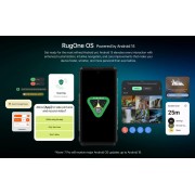 RUGONE smartphone Xever 7 Pro με θερμική εικόνα, 6.67", 12/512GB, 5G, 5550mAh, IP68/IP69K/MIL-STD-810H, μαύρο