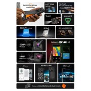 RUGONE smartphone Xever 7 Pro με θερμική εικόνα, 6.67", 12/512GB, 5G, 5550mAh, IP68/IP69K/MIL-STD-810H, μαύρο