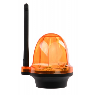 Φάρος για γκαραζόπορτες YET6139 με κίτρινο LED φως, 12V, 7x8x11cm