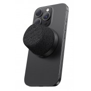 USAMS μίνι φορητό ηχείο YX016, μαγνητικό, 3W, Bluetooth, 700mAh, μαύρο