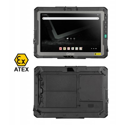 GETAC tablet ZX10-EX, 10.1", 4/64GB, 4G, 9980mAh, IP66/MIL-STD-810H/ATEX/IECEx, Android 13, μαύρο