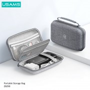 USAMS θήκη οργάνωσης αξεσουάρ US-ZB290, 22x13x7.8cm, γκρι