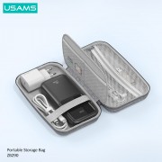 USAMS θήκη οργάνωσης αξεσουάρ US-ZB290, 22x13x7.8cm, γκρι