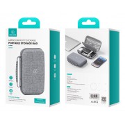 USAMS θήκη οργάνωσης αξεσουάρ US-ZB290, 22x13x7.8cm, γκρι