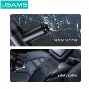 USAMS 2 σε 1 σκουπάκι χειρός & air duster ZB291, 60W, 4000mAh, μαύρο