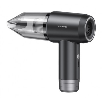 USAMS 2 σε 1 σκουπάκι χειρός & air duster ZB291, 60W, 4000mAh, μαύρο