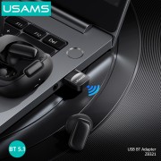 USAMS USB αντάπτορας Bluetooth 5.1 ZB321, μαύρος