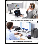 USAMS USB αντάπτορας Bluetooth 5.1 ZB321, μαύρος