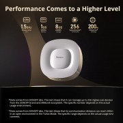 SONOFF smart hub ZBBRIDGE-U, ZigBee, WiFi, λευκό