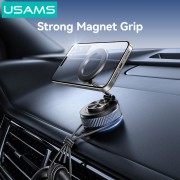 USAMS βάση smartphone αυτοκινήτου ZJ084 για ταμπλό, μαγνητική, μαύρη