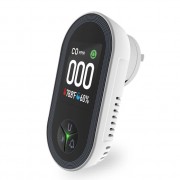 Ανιχνευτής Μονοξειδίου Άνθρακα Plug-In 3-σε-1 με Οθόνη HD