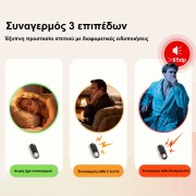 MOES Αυτόνομος Ανιχνευτής Μονοξειδίου & Φυσικού Αερίου Plug-In 4-σε-1 με LCD