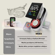 MOES Αυτόνομος Ανιχνευτής Μονοξειδίου & Φυσικού Αερίου Plug-In 4-σε-1 με LCD