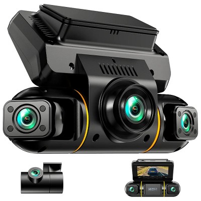 Campark 4πλή Κάμερα Αυτοκινήτου 4CH 360° Full HD με Νυχτερινή Όραση, G-Sensor, WiFi & 24ωρη Καταγραφή Parking