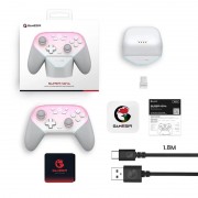 GameSir Super Nova Multiplatform Controller (Bluetooth/USB-C/Ασύρματο) (PC/Switch/iOS/Android) Whipped Pink