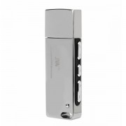JNN Q17 Κρυφό Καταγραφικό Ήχου USB/mUSB (μπαταρία έως 20 ώρες/ μνήμη έως 90 ώρες / Ανιχν. Ήχου/Σύνδεση με κινητό) 8GB Silver