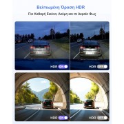 VIOFO A119M PRO ULTRA 4K HDR Κάμερα DVR Αυτοκινήτου με Sony STARVIS 2, Wi-Fi 6 & GPS