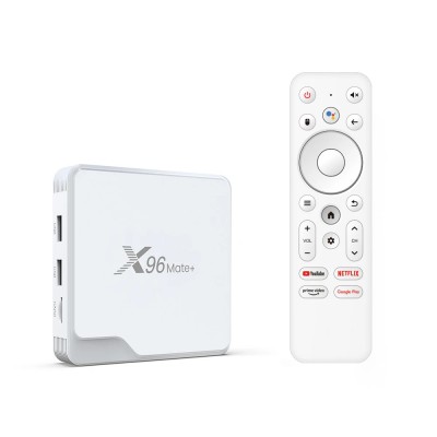 X96Q Mate+ Android TV Box Wi-Fi 6K (3xUSB, Android 14, 2GB/16GB, Bluetooth 5)