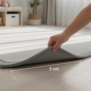 Giggles & Co. Μαλακό Παιδικό Playmat “Grey Ember” – Πάχος 3εκ. (200 x 150 εκ.)