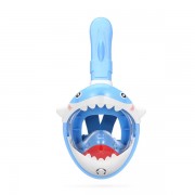 Thenice KF-3  Παιδική Μάσκα Θαλάσσης Καρχαριάκι (Baby Shark) Full Face Snorkel Mask (XS/S) (Mπλε)