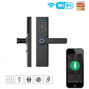 Moes WDL-X1 Έξυπνη Κλειδαριά WiFi με Ασφάλεια και Πολλαπλούς Τρόπους Ξεκλειδώματος μέσω Αποτυπώματος