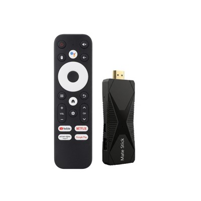 X96Q Mate Stick - Smart TV Stick Android 4K –  με WiFi 5GHz & Bluetooth (2GB/16GB)