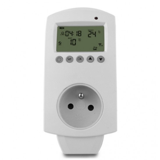 Hysen HY02TP-WIFI Έξυπνη Θερμοστατική Πρίζα με WiFi