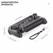 Θήκη TPU για Asus ROG Ally / Ally X με Μπροστινό Κάλυμμα & Βάση Στήριξης JYS-X153 Μαύρη