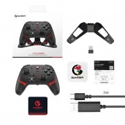 GameSir Cyclone 2 Multiplatform Controller Charging St. Edition (Bluetooth/USB-C/Ασύρματο) (PC/Switch/iOS/Android) Phantom Black