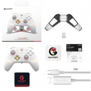 GameSir Cyclone 2 Multiplatform Controller Charging St. Edition (Bluetooth/USB-C/Ασύρματο) (PC/Switch/iOS/Android) Phantom White