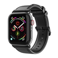 Dux Ducis Leather Band for Apple Watch 38-40mm black
