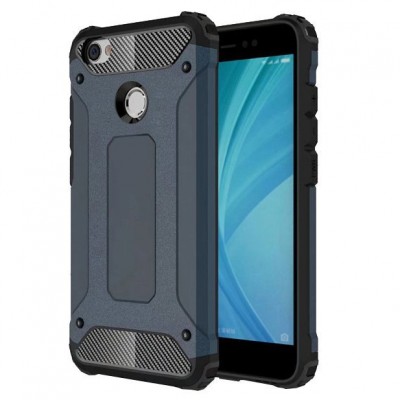 Θήκη Hurtel Hybrid Armor Tough Rugged Cover για Xiaomi Redmi Note 5A Prime μπλε