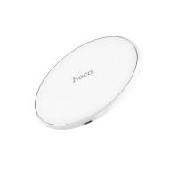 HOCO CW6 Homey Qi Ασύρματος φορτιστής λευκό