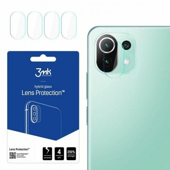 3MK Lens Protect Xiaomi Mi 11 Lite 5G Camera lens protection 4pcs