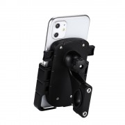 Adjustable phone bike mount holder for Rearview handlebar black