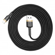 BASEUS USB Cable - Cafule CALKLF-RV1 IPHONE lightning 3M 2A black-gold
