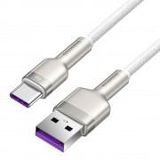 Baseus Cafule Series Metal Data USB - USB Typ C 66W cable 1m white (CAKF000102)
