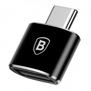 Baseus Converter USB to USB Type-C Adapter Connector OTG black (CATOTG-01)