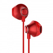 Baseus Encok H06 Lateral Earphones Earbuds Headphones with Remote Control red (NGH06-09)
