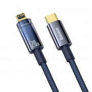 Baseus Explorer Series USB Type C - Lightning cable 20W 2m blue (CATS000103)