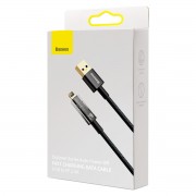 Baseus Explorer Series cable USB - Lightning 2.4A cable 2 m black (CATS000501)