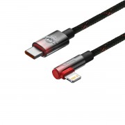 Baseus MVP 2 Elbow-shaped Fast Charging Data Cable Type-C to iP 20W 2m Black+Red