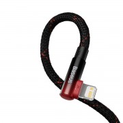 Baseus MVP 2 Elbow-shaped Fast Charging Data Cable Type-C to iP 20W 2m Black+Red