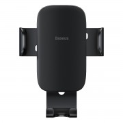 Baseus Metal Age II gravity car phone holder on the ventilation grille black (SUJS000001)