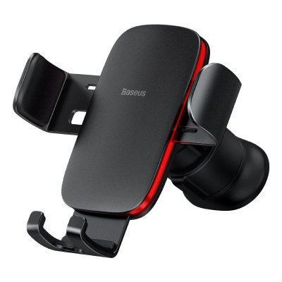 Baseus Metal Age II gravity car phone holder on the ventilation grille black (SUJS000001)