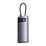 Baseus Metal Gleam Series HUB 4 in 1 USB Type C Docking Station - 3 x USB 3.2 Gen. 1 / RJ45 (WKWG070113)